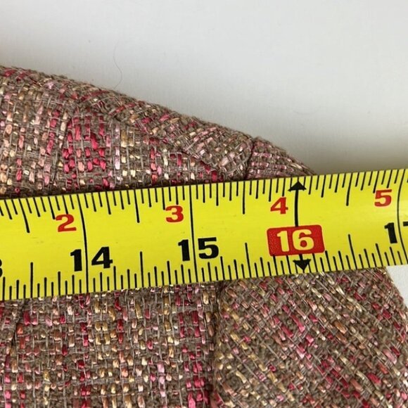 Teenflo  Single Button Waist Length Blazer with Metallic Threading - Picture 9 of 10